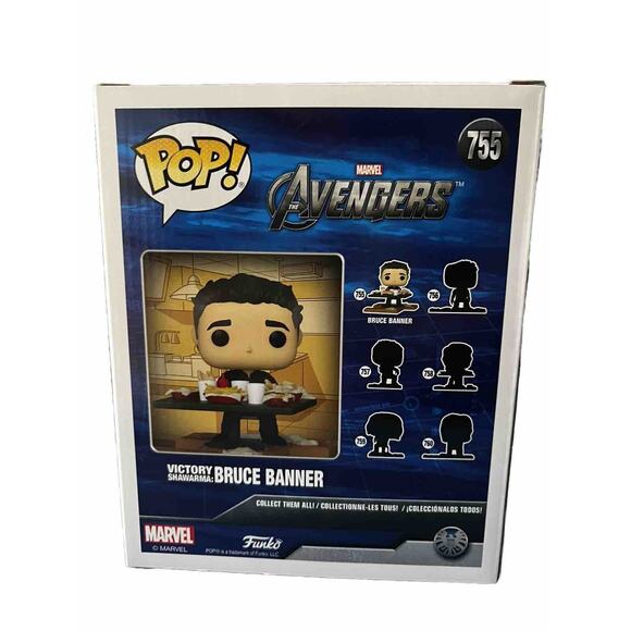 Marvel Avengers Bruce Banner Funko Pop Deluxe Victory Shawarma No. 755 NEW NIB - Picture 3 of 8